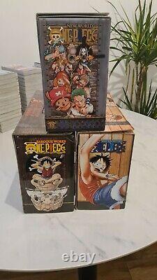 One Piece English Manga Lot Box Sets 1, 2, 3 Volume Vol 1-70 Complete Boxset