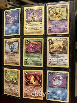 Part Complete Pokémon Card Rocket Set WOTC TCG 1999 LP-NM Missing 4/82 & 10/82