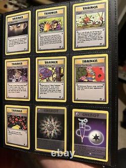 Part Complete Pokémon Card Rocket Set WOTC TCG 1999 LP-NM Missing 4/82 & 10/82