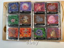 Pokémon 1999 Action Flipz Lenticular Complete Collection 80/80 and 18/18
