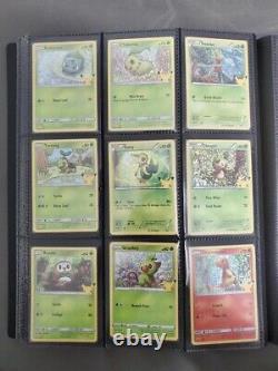 Pokemon 25th Anniversary McDonalds Complete Master Set 50 Cards Mint (UK)