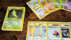 Pokemon Base Set Complete Uncommon Common 70 Card Lot EX / NM