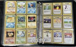 Pokemon Base Set UK 4th Print Complete set NM withSequentially Graded Holos