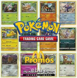 Pokémon Card COMPLETE 12/12 McDonald's PROMOtional SET 2016/17/18/19/21 TCG