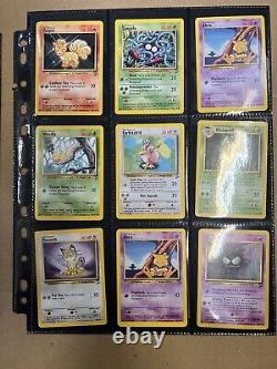 Pokemon Cards Base Set 2 Part Complete 6 Holo, Rares, Uncommon WOTC NM/M