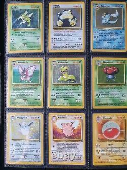 Pokemon Cards Complete Base/Fossil/Jungle Original 150 Pokemon