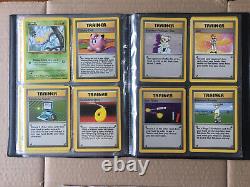 Pokemon Cards Complete Base Set 102/102 WOTC 1999 Near Mint Charizard