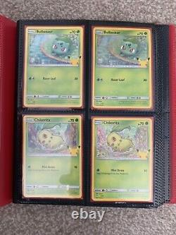 Pokemon Cards Complete COMPLETE SET 50/50 Mcdonald's 25th Anniversary 2021