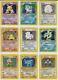 Pokemon Cards Extremely Rare Vintage Base Era Out Of Print Complete Sets 1996+