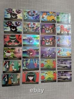 Pokémon Cards TOPPS Series 1 & 2 COMPLETE Set + Clear Set. 95% 1st Ed. See Des