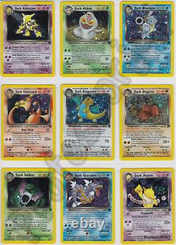 Pokemon Cards VINTAGE OUT OF PRINT Complete Sets 1996 2018 (Pre EX GX Lv X)
