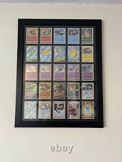 Pokemon Celebrations Complete Framed Master Set Inc. Mint Gold Cards 70/70