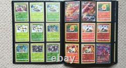 Pokemon Chilling Reign master set complete up to 177 Mint in folder