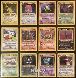Pokemon Collection Complete All Neo Set Near Mint/Mint (Holo/Shining PSA Worth)