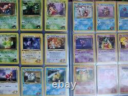 Pokemon Complete 20-132 Non Holo Gym Heroes Set Rares 1st Edition Included NM