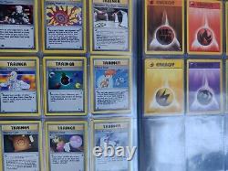 Pokemon Complete 20-132 Non Holo Gym Heroes Set Rares 1st Edition Included NM