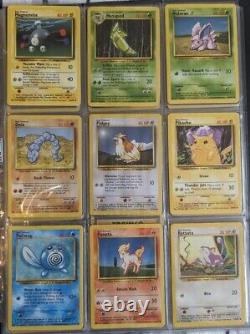 Pokémon Complete Base Set Of Non Holos Cards 17-102 Rare And Uncommon WOTC NM-LP
