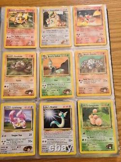Pokemon Gym Challenge and Gym Heroes Near Complete C/UC Set