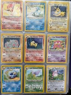 Pokemon Neo Destiny Complete Set 1-105 Unlimited with 3 1st Edition Holos NM/M