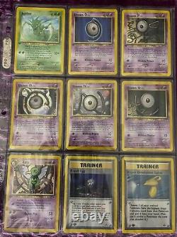 Pokemon Neo Discovery 1st Edition Complete Uncommon Set of 19 cards Mint/nm RARE