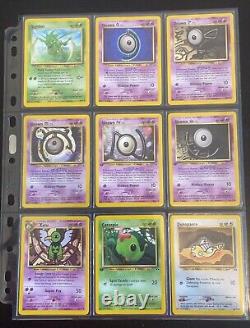Pokemon Neo Discovery Complete Set with 1st editions