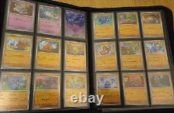 Pokemon Obsidian Flames 100% Complete Reverse Master Set in Vault X binder NM