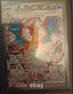 Pokemon Obsidian Flames 100% Complete Reverse Master Set in Vault X binder NM