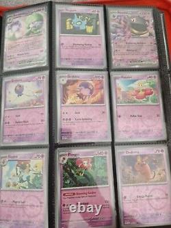 Pokemon Scarlet And Violet Complete Master Set, common, reverse holo, holos, SR