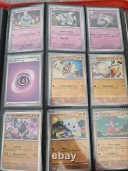 Pokemon Scarlet And Violet Complete Master Set, common, reverse holo, holos, SR