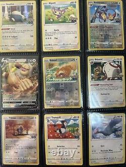 Pokemon TCG 98% SWSH Pokémon Go Complete Set + All Promos + Binder + ACE 10