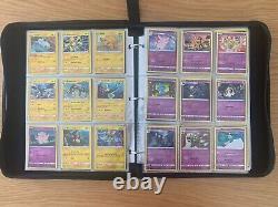 Pokemon TCG SWSH 100% Vivid Voltage Complete Master Set Mint + Binder