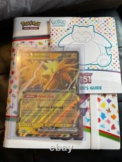 Pokemon TCG Scarlet & Violet 151 Complete Base Set in binder inc. Revs, Promos