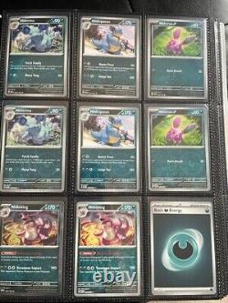 Pokemon TCG Scarlet & Violet 151 Complete Base Set in binder inc. Revs, Promos