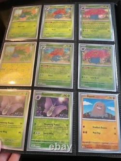 Pokemon TCG Scarlet & Violet 151 Complete Base Set (inc. EXs, RHs and Promos)