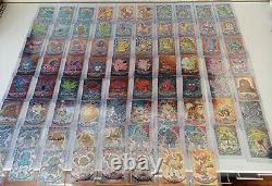 Pokemon Topps Chrome Base Series 1 & 2 Complete 151 Set 90%+ NM/MINT Pokémon