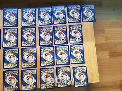 Pokemon WOTC 1999 Near complete Fossil set cards 37/62 LP/N Mint