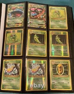 Pokemon XY Evolutions COMPLETE Master Set with ALL Charizard MINT With Binder