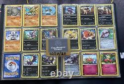 Pokemon cards XY Flashfire near complete set, incl 2 Charizards Including SR 107