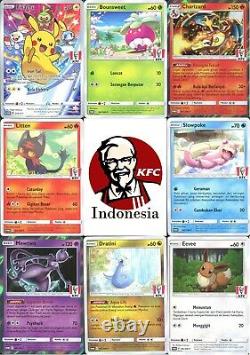 Pokemon kfc Indonesia complete set (with) no, Charizard near mint