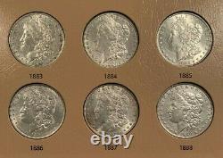 Premier 32 Coin COMPLETE 1878-1921 Morgan Silver Dollar Date/Mint Set, Hi Grade