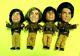 Rare Hasbro 67 Showbiz Babies Monkees Complete Set Of 4 Dressed Dolls Mint Wow