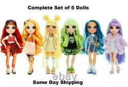 Rainbow High Fashion Doll COMPLETE SET LOT of 6 Same Day Shipping