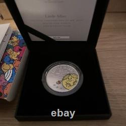 Royal Mint £5 1 Ounce Silver 2021 Mr Men LittleMiss50 Years Complete 3 Coin Set
