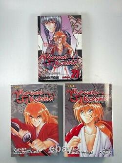 Rurouni Kenshin Vol 1-28 Complete Series Set English Manga Book Lot