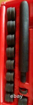 Snap On Tools Complete Standard Bushing Driver Set A157B Mint