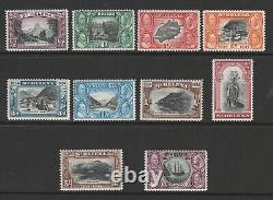 St Helena 1934 Centenary Complete set SG 114-123 Mint