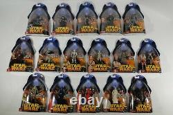 Star Wars Hasbro Revenge of the Sith ROTS 2005 Lot of 80 Complete Set 3.75 Scale