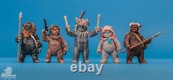 Star Wars Super Ultra Rare Loose Toys R Us Exclusive Ewok Pack Set Mint Complete