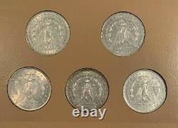 Superb 32 Coin COMPLETE 1878-1921 Morgan Silver Dollar Date/Mint Set, Hi Grade