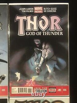THOR GOD OF THUNDER 1-25 (Marvel / 2012) COMPLETE Lot Run Set 1 2 3 4 5 6 19 25